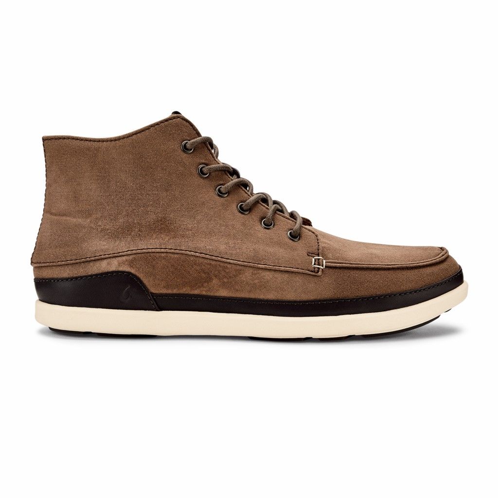 Olukai Men's Nalukai Kapa Boot - Mustang / Bone US057-281